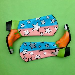 Hand painted Cowboy boots